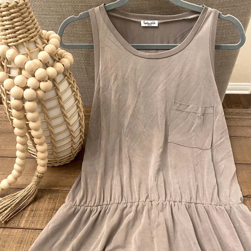 Splendid hi-low, asymmetrical dress